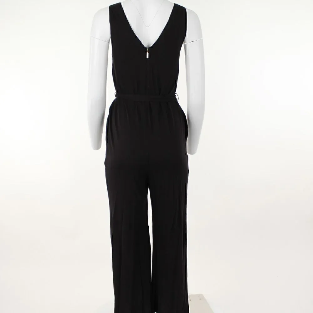 Michael Michael Kors Studded Belted Jumpsuit
